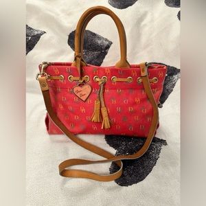 Dooney & Bourke Y2K RED EUC VINTAGE BAG